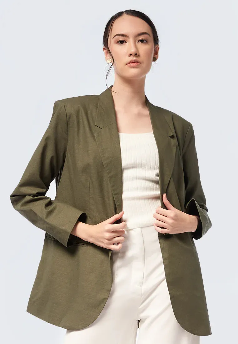 Oversized Long Sleeve Blazer