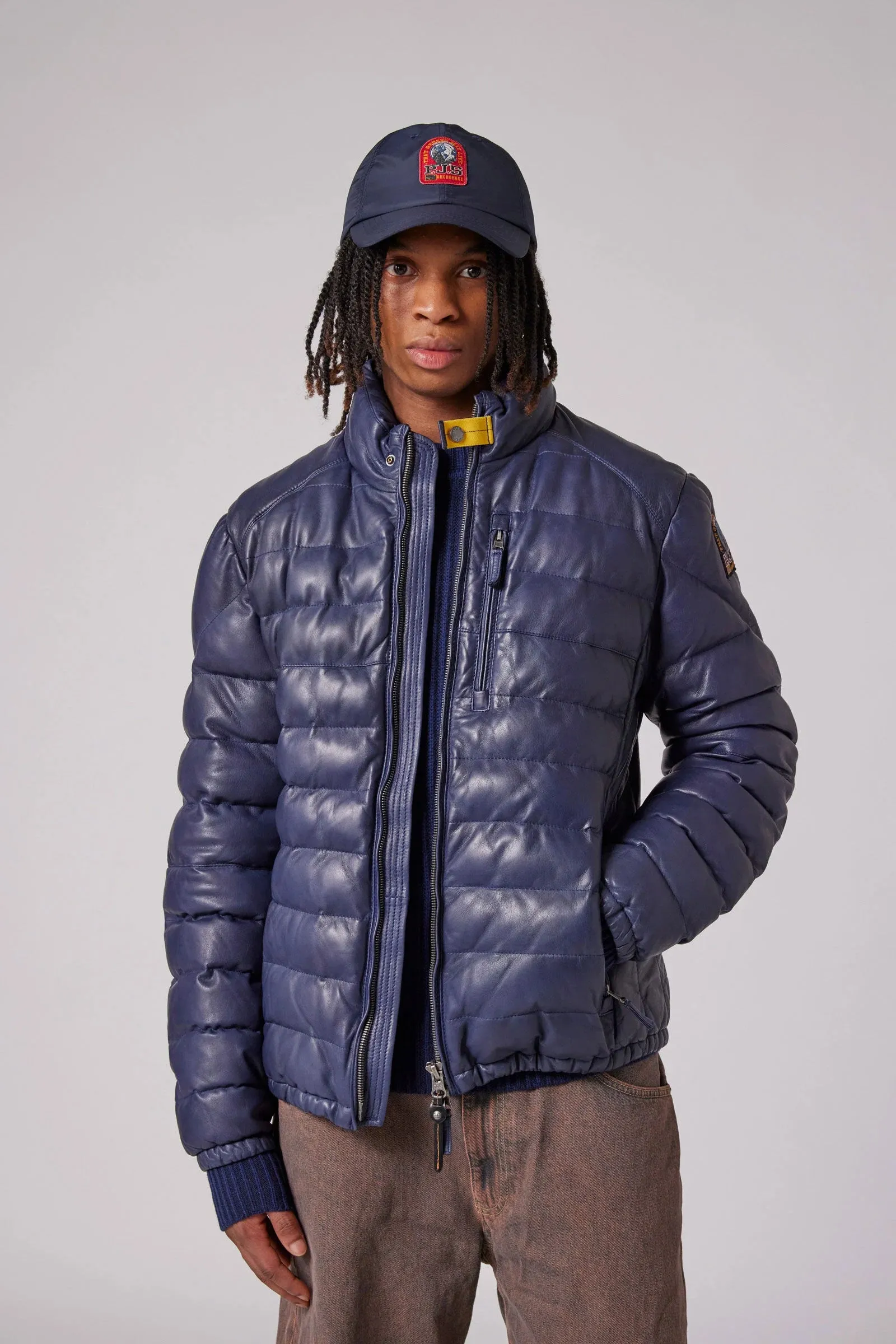 Parajumpers Men's Ernie Leather Jacket 2025
