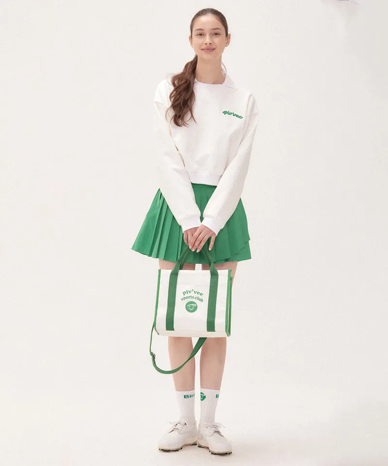 PIV'VEE Wrap Around Skirt - Pine Green