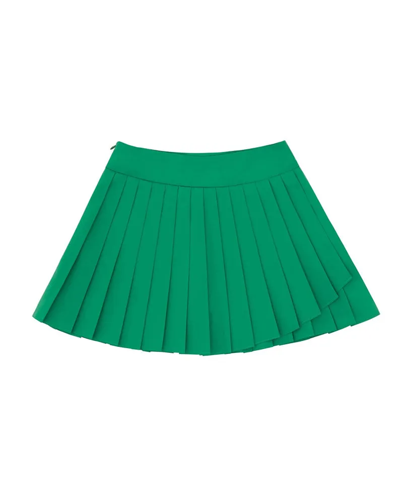 PIV'VEE Wrap Around Skirt - Pine Green