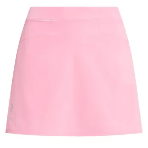 Pleated Four-Way-Stretch Skort Pink Flamingo