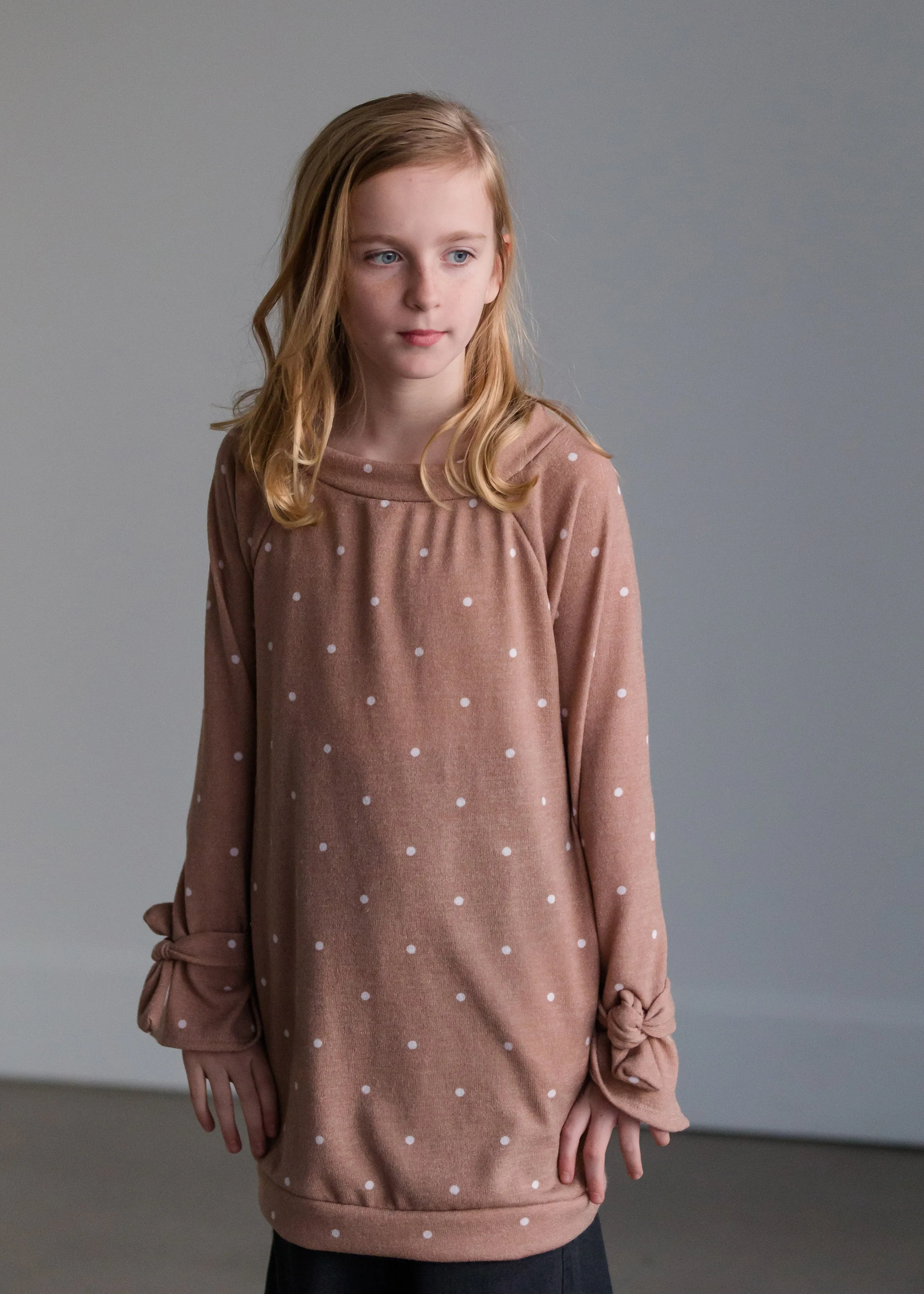 Polka Dot Tunic Top - FINAL SALE