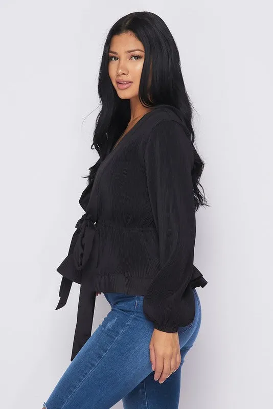 RACHAEL LONG SLEEVE TOP HOEA41799