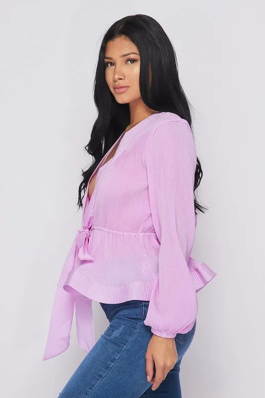 RACHAEL LONG SLEEVE TOP HOEA41799