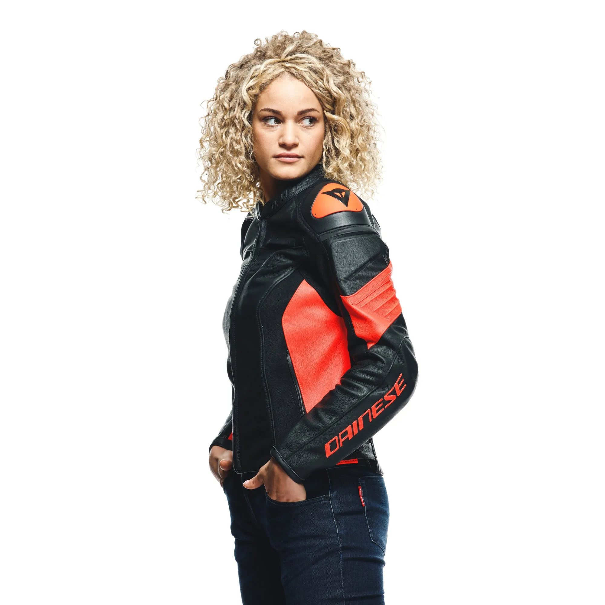 Racing 4 Lady Leather Jacket