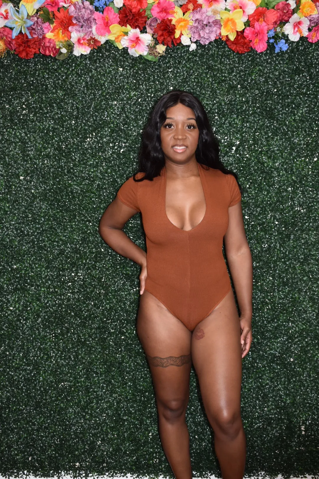 Ribbed bodysuit