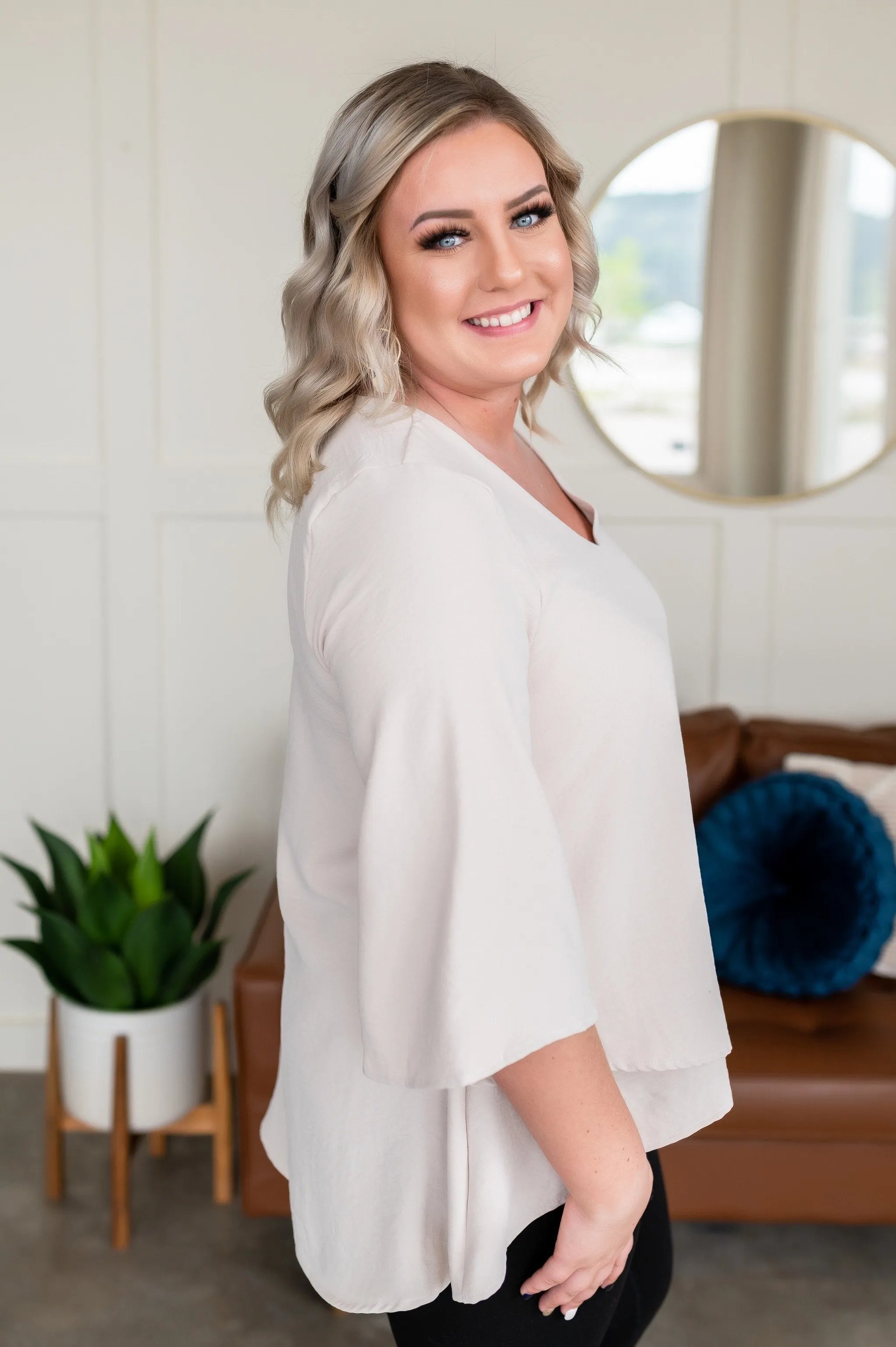 Rock Steady Top In Cream