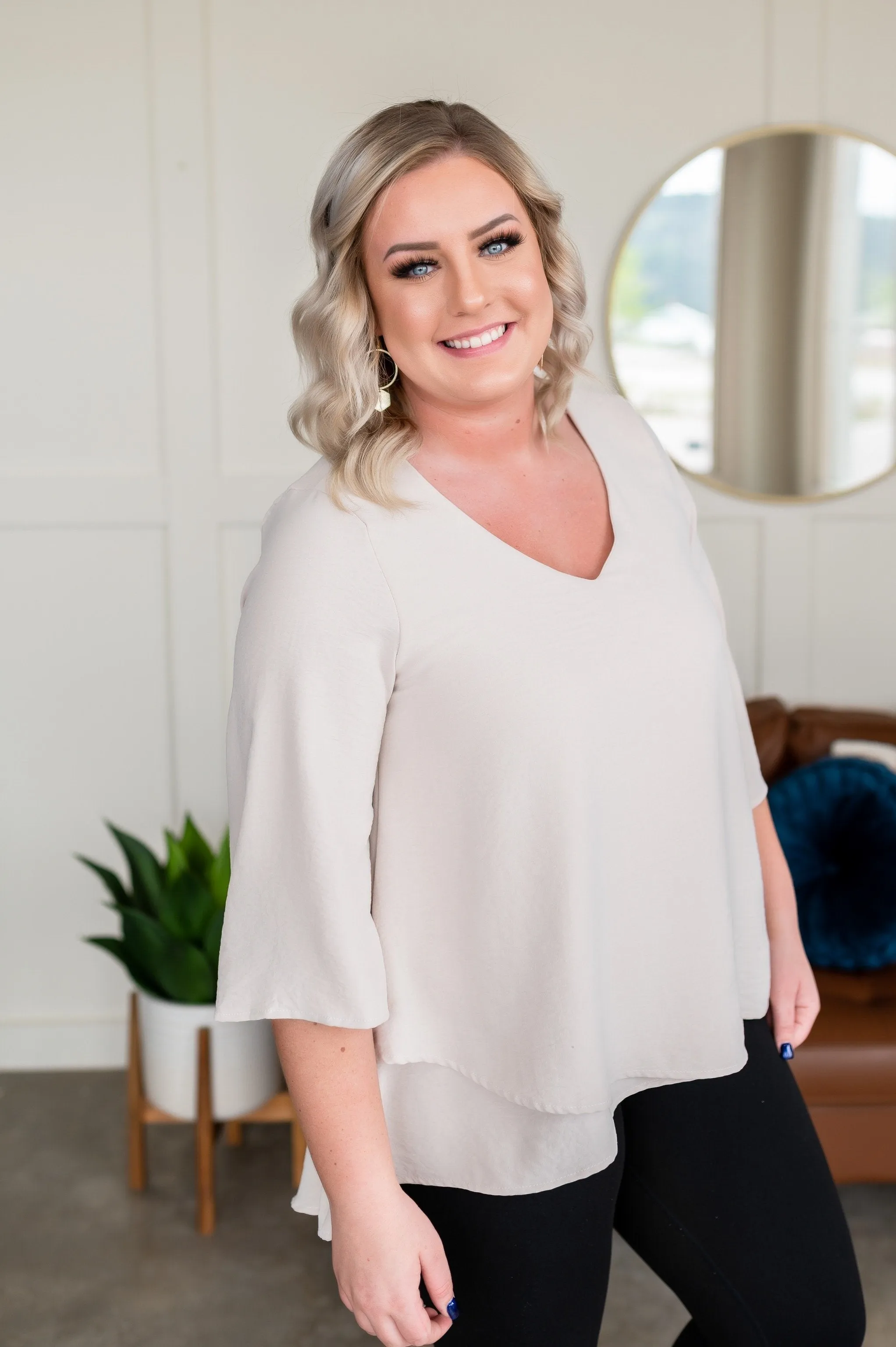 Rock Steady Top In Cream