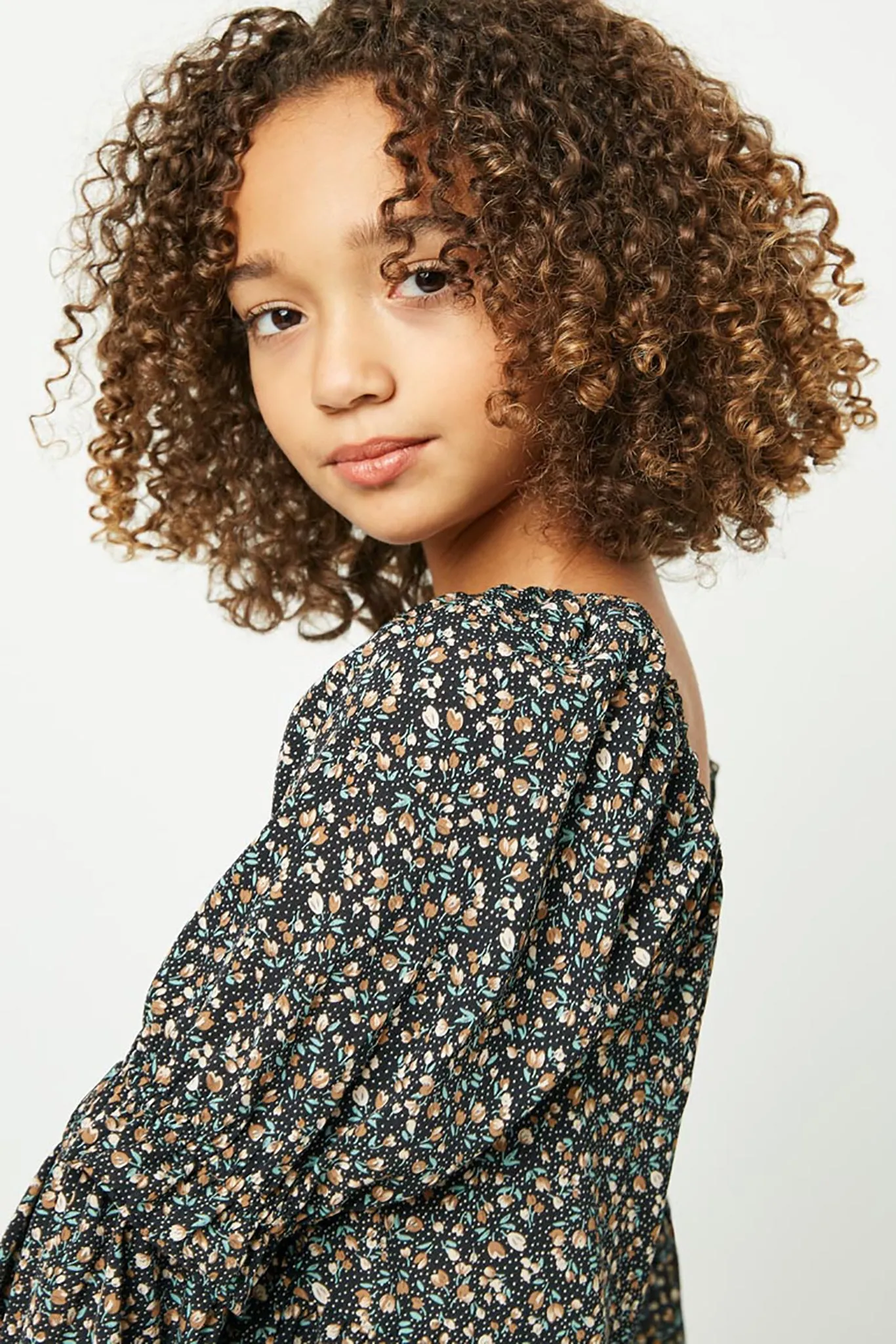 Ruffle Sleeve Smocked Top