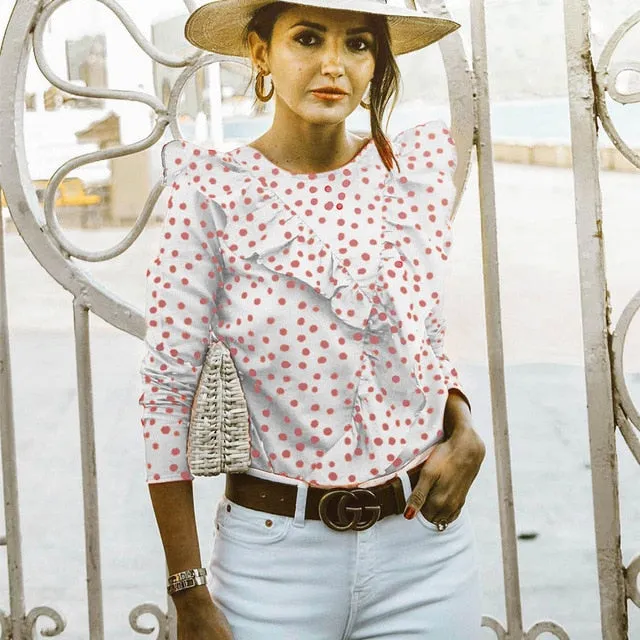 Ruffles Polka Dot's Topp