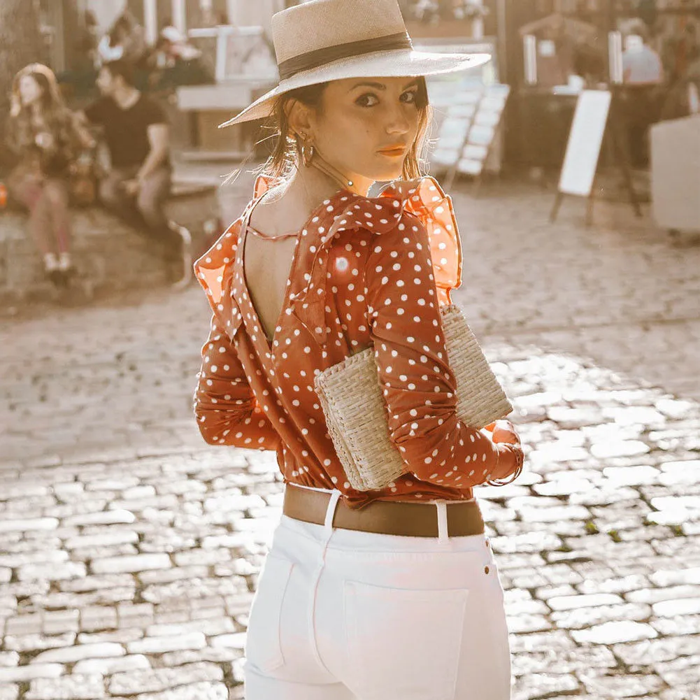 Ruffles Polka Dot's Topp