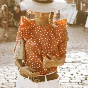 Ruffles Polka Dot's Topp