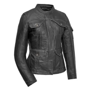 Scarlett - Women's Motorcycle Leather Jacket