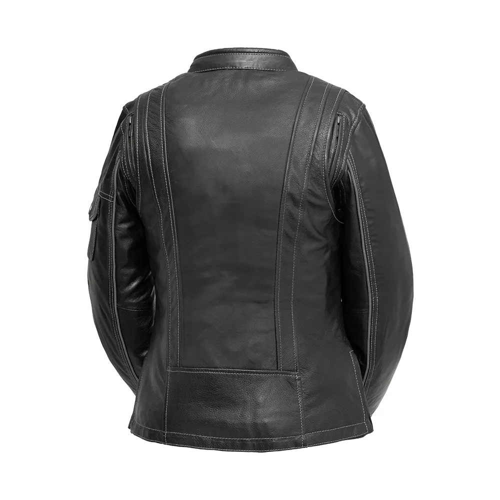 Scarlett - Women's Motorcycle Leather Jacket