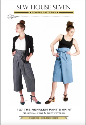 Sew House Seven- The Nehalem Pant and Skirt