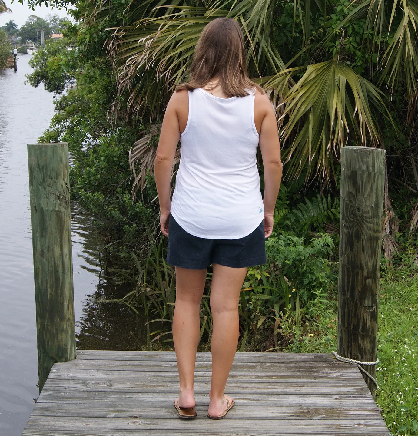 Shore Side Compass Tank Top