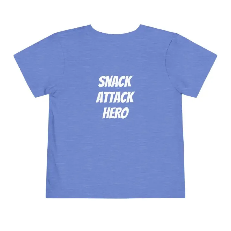 Snack Attack Hero Toddler t Shirt Rocks
