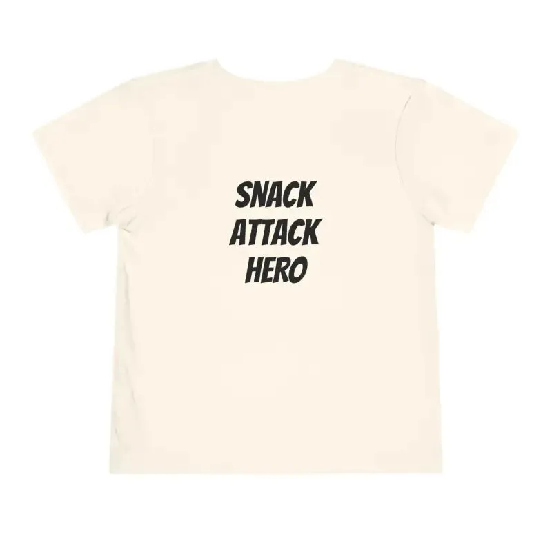 Snack Attack Hero Toddler t Shirt Rocks