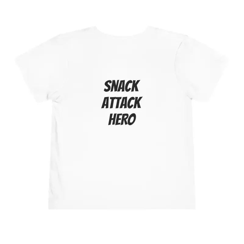 Snack Attack Hero Toddler t Shirt Rocks