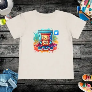 Snack Attack Short Sleeve Tee Powers Up Toddler Fun
