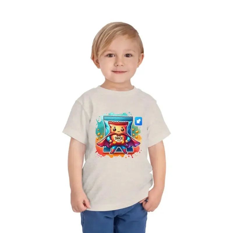 Snack Attack Short Sleeve Tee Powers Up Toddler Fun