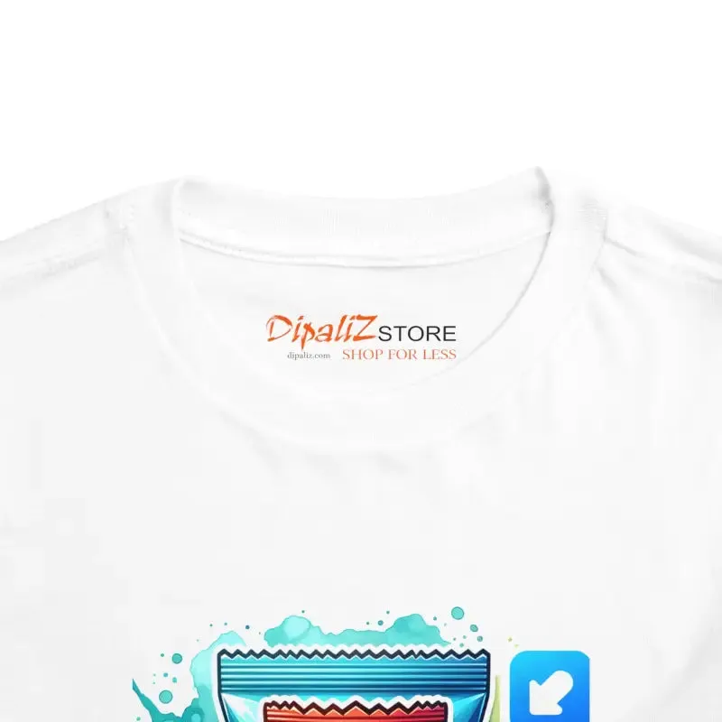 Snack Attack Short Sleeve Tee Powers Up Toddler Fun