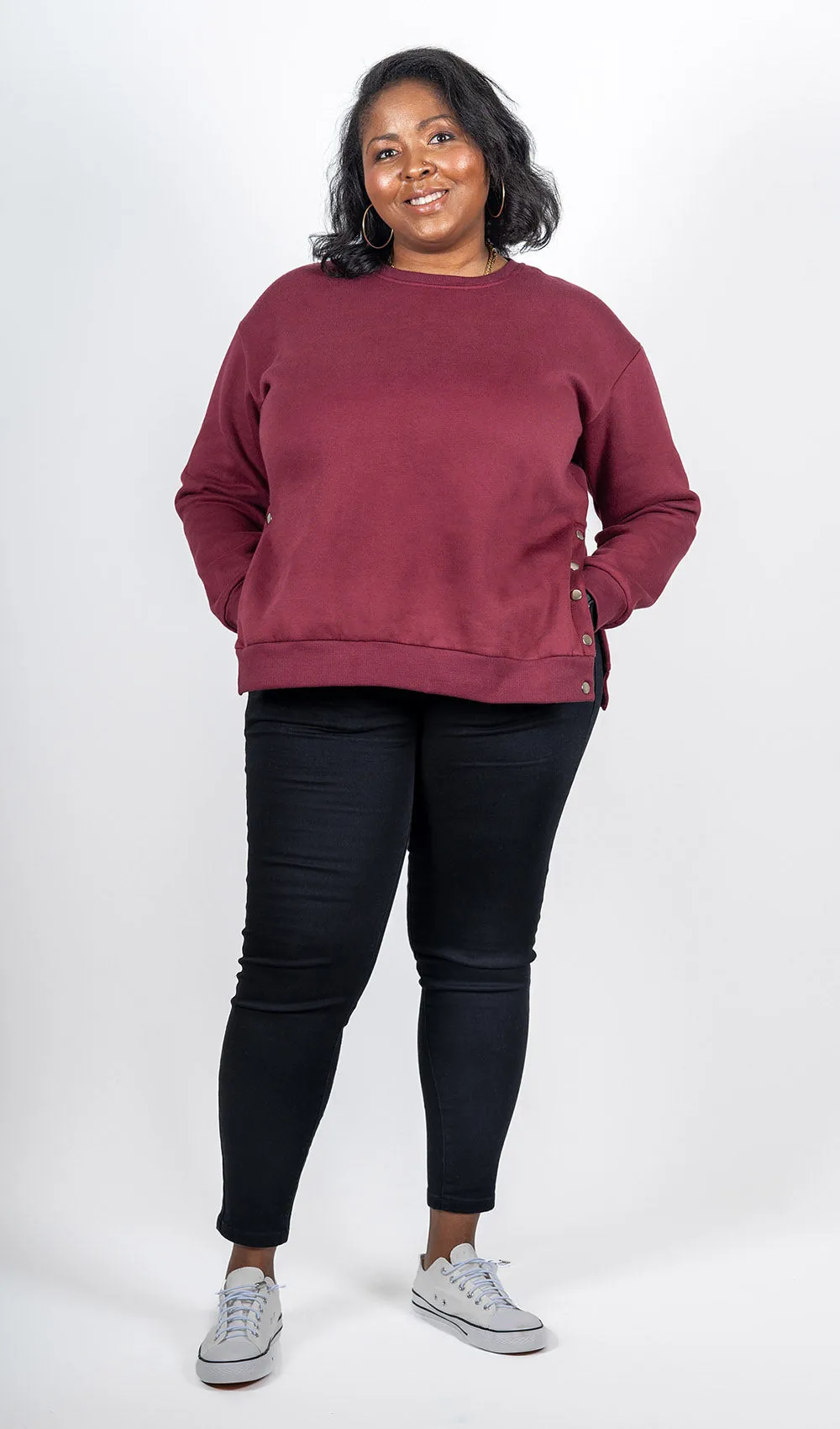 Snap Sweatshirt