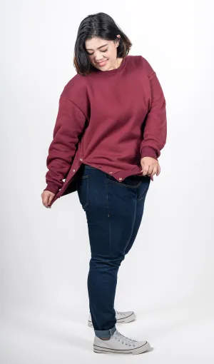 Snap Sweatshirt