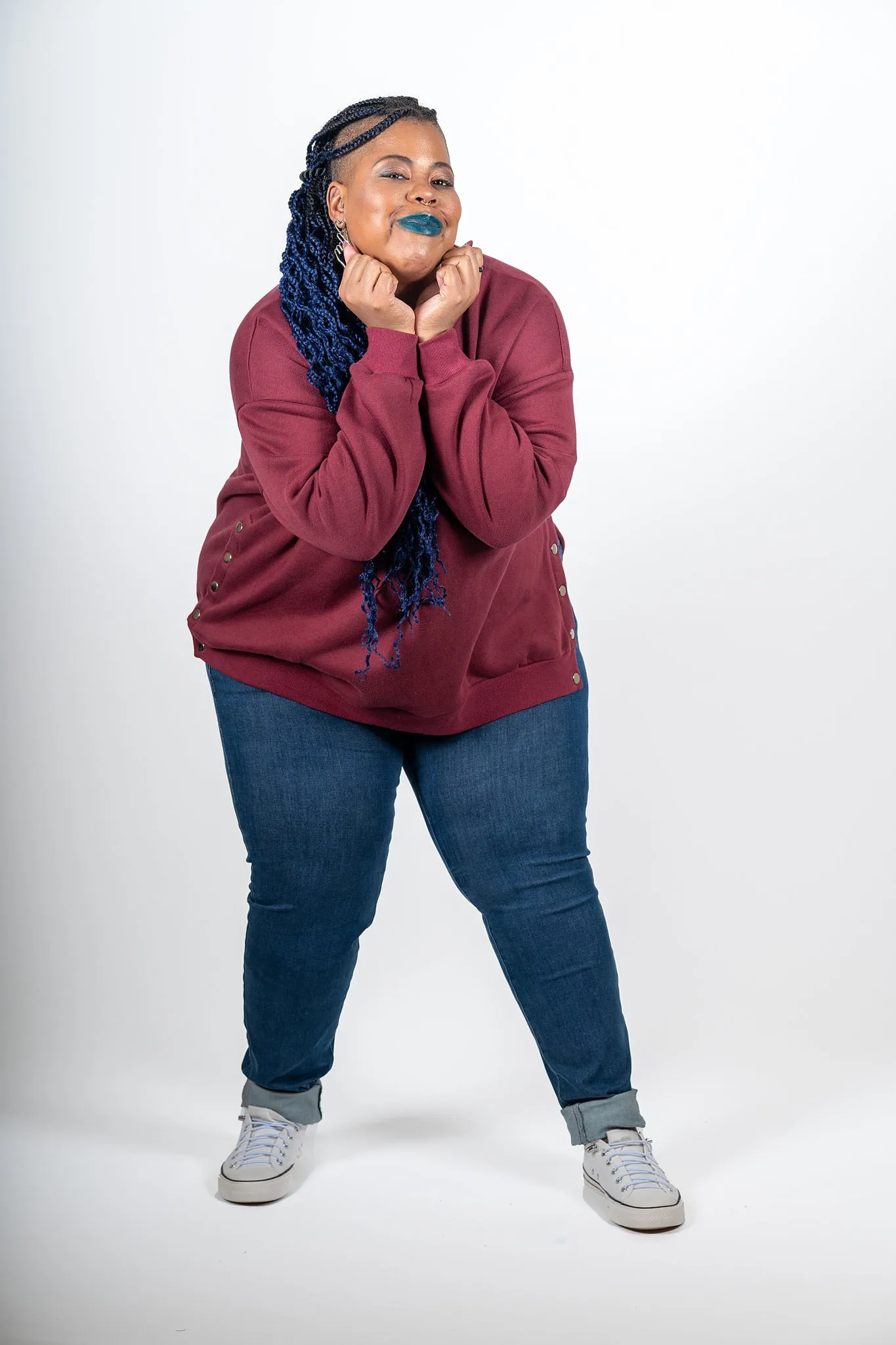 Snap Sweatshirt
