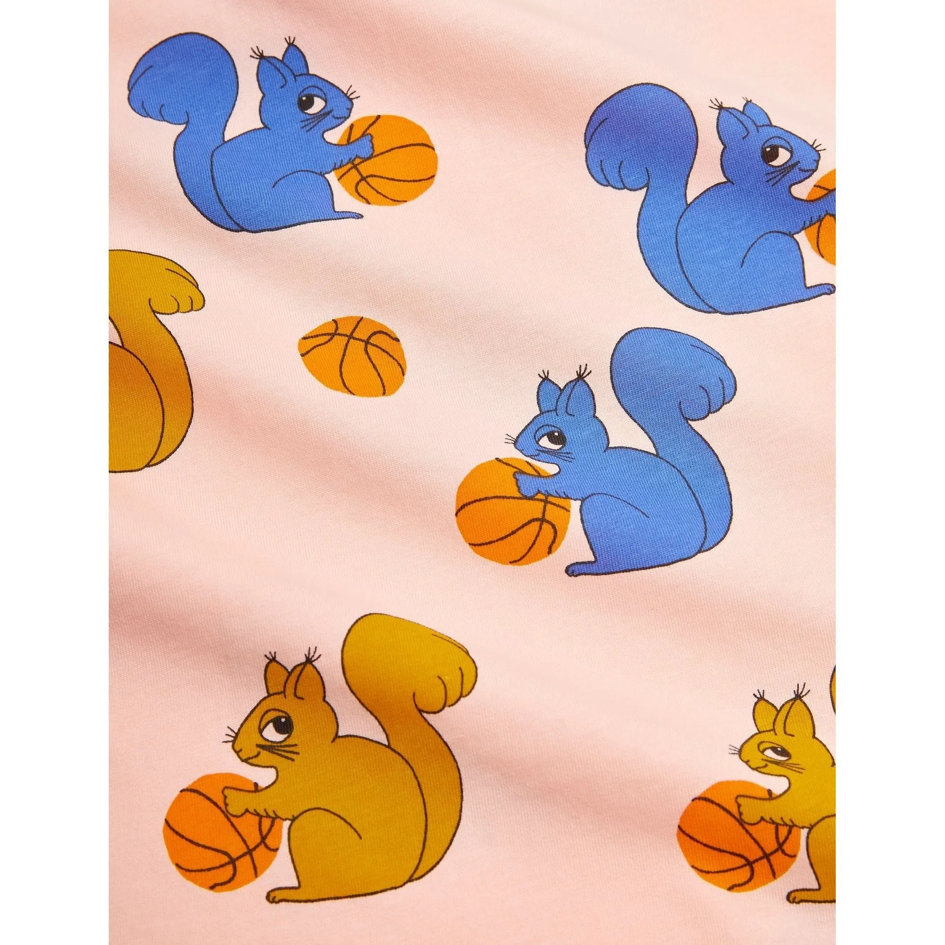 Squirrels Aop Ss Tee Loose Fit