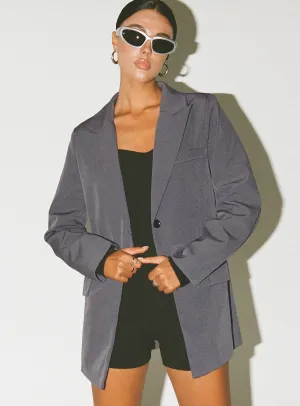 Talisa Oversized Blazer Grey