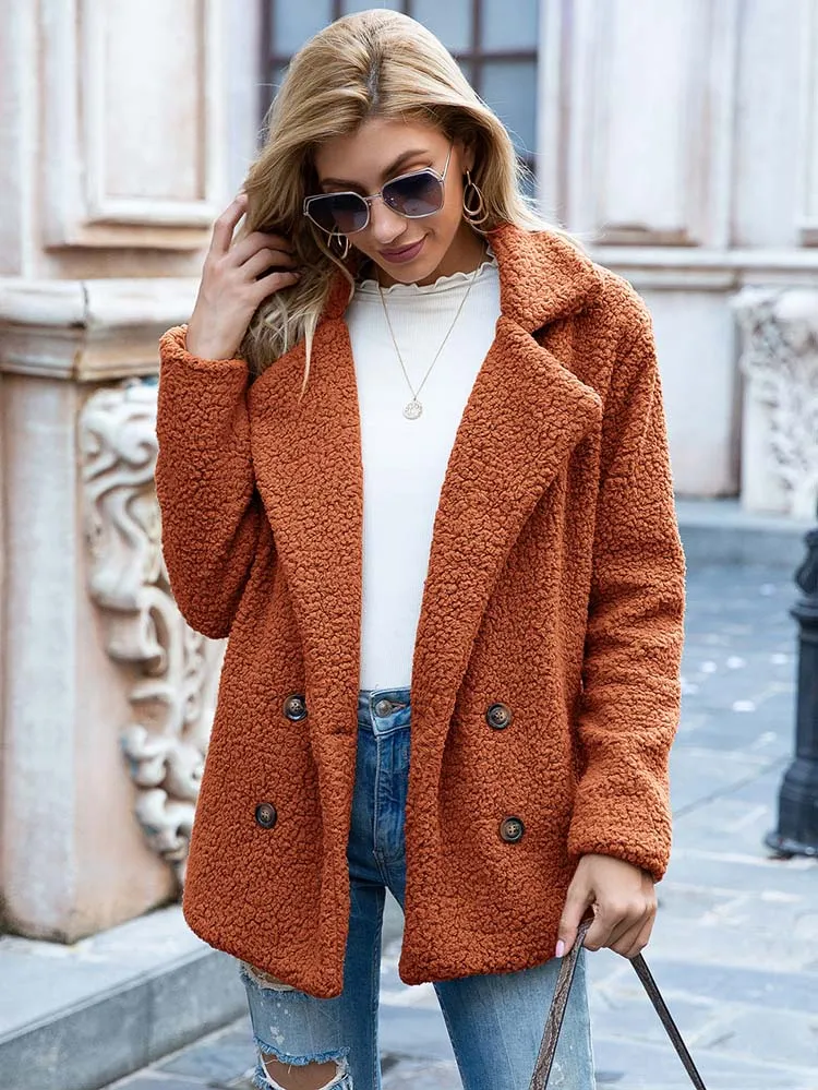 Teddy Coat Women Faux Fur Coat