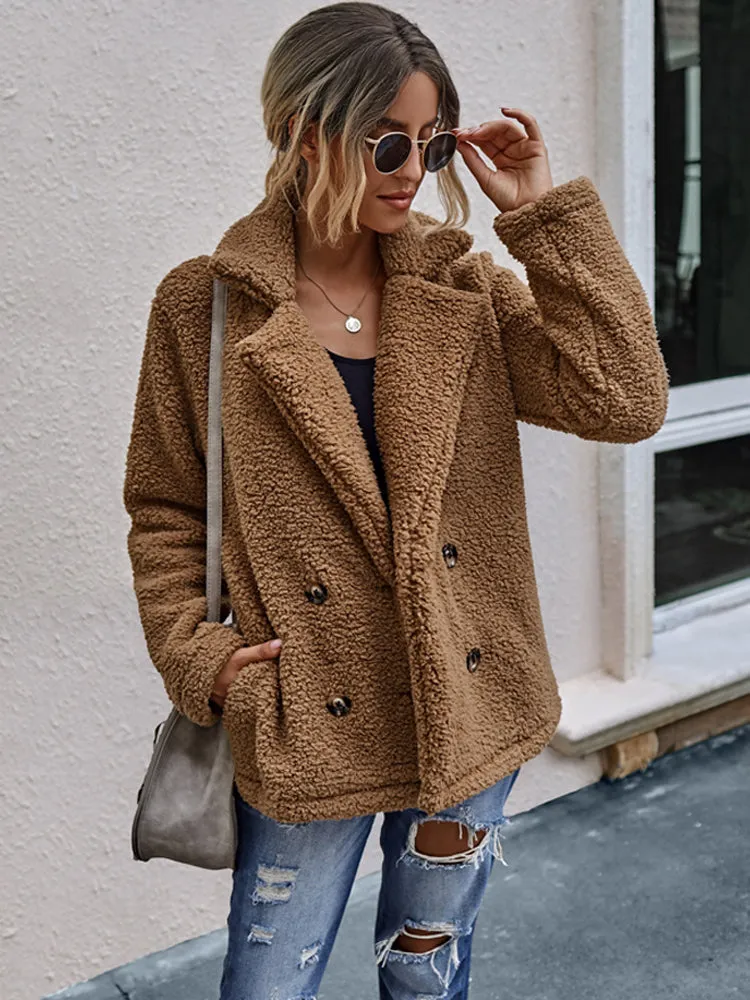 Teddy Coat Women Faux Fur Coat