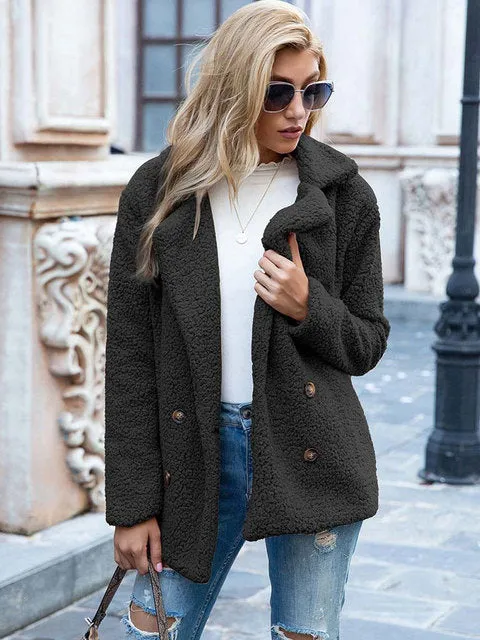 Teddy Coat Women Faux Fur Coat