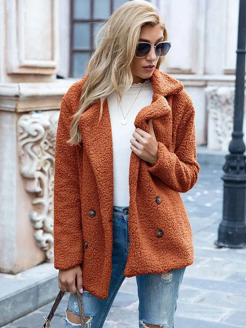 Teddy Coat Women Faux Fur Coat