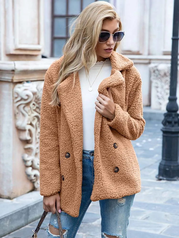 Teddy Coat Women Faux Fur Coat