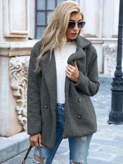Teddy Coat Women Faux Fur Coat
