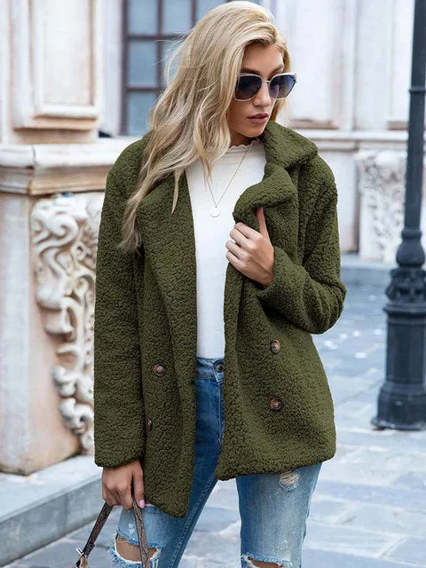 Teddy Coat Women Faux Fur Coat