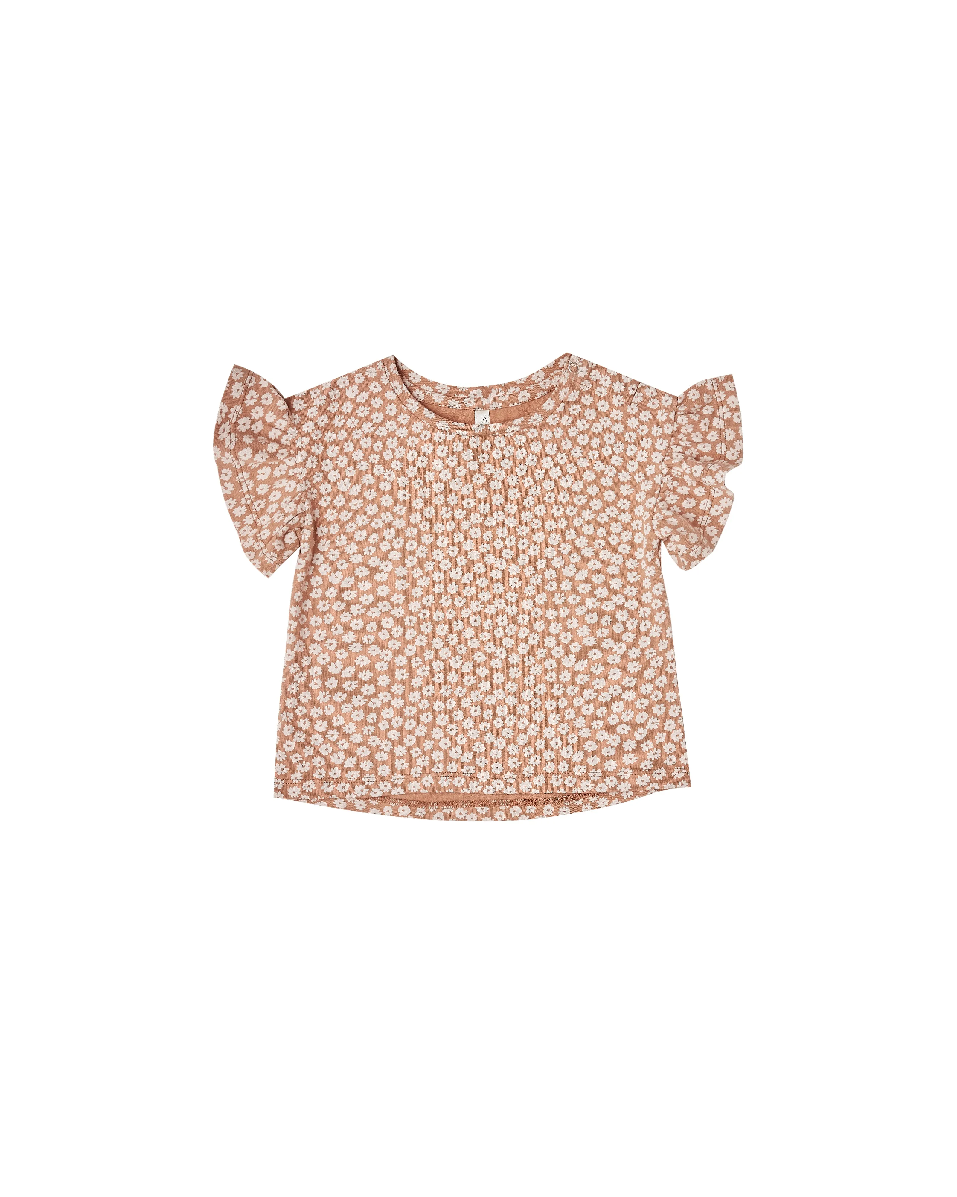 TERRACOTA FLUTTER TEE