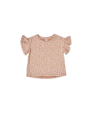 TERRACOTA FLUTTER TEE