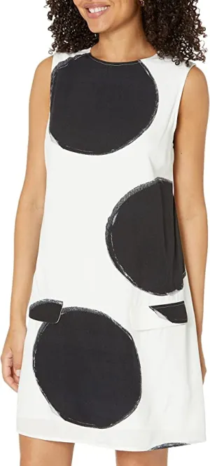 The Drop Women's Polka Dot Mini Shift Dress