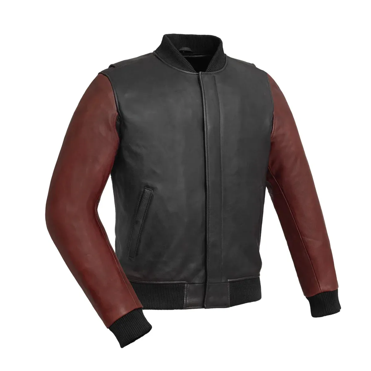 Throttle Men's Motorcycle Leather Jacket