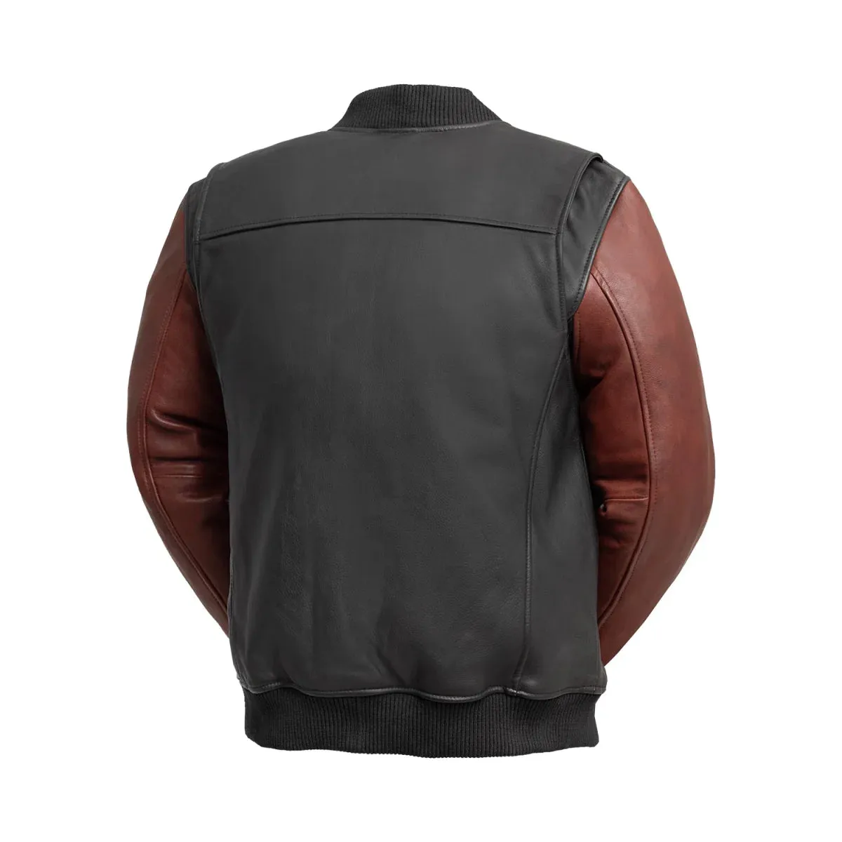 Throttle Men's Motorcycle Leather Jacket
