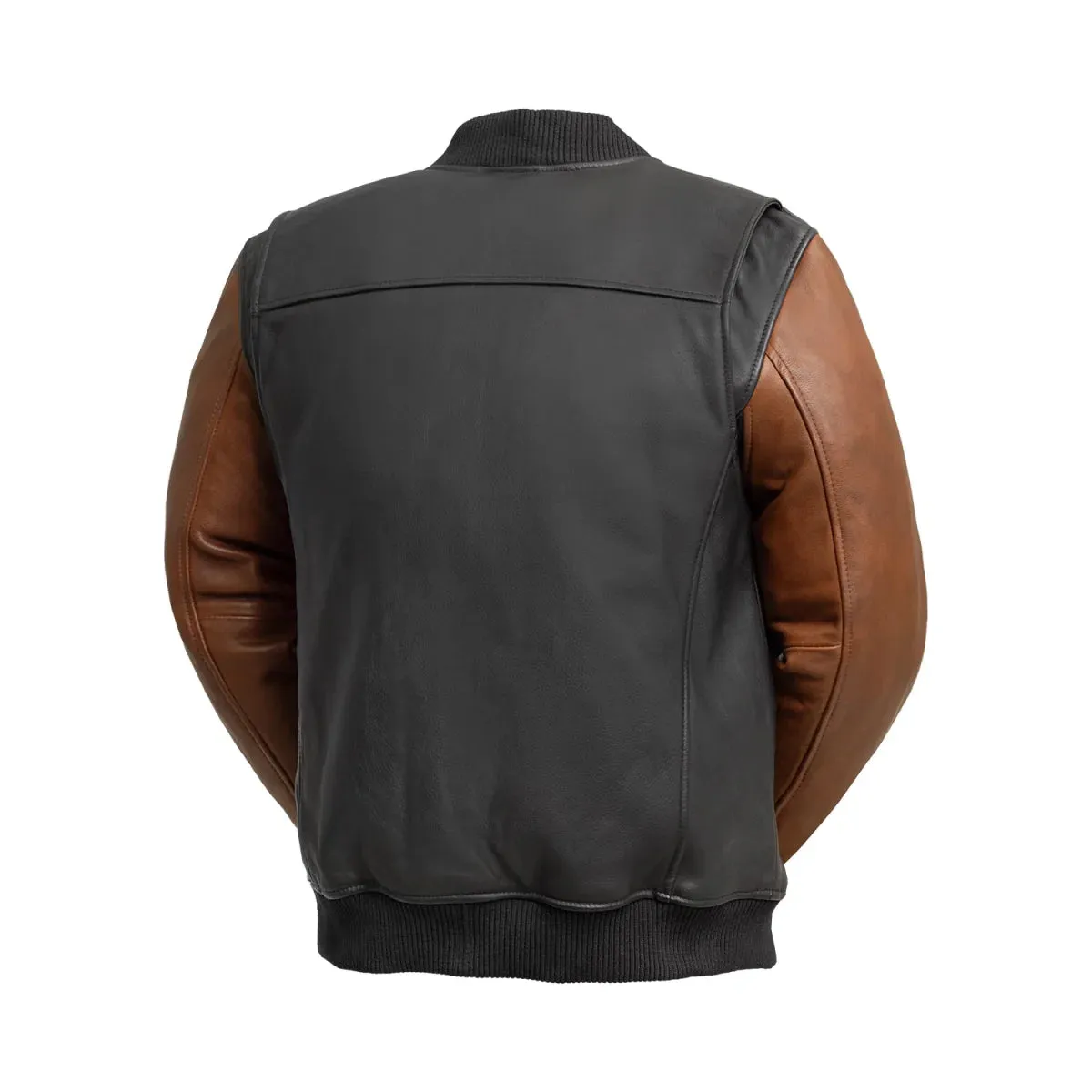 Throttle Men's Motorcycle Leather Jacket