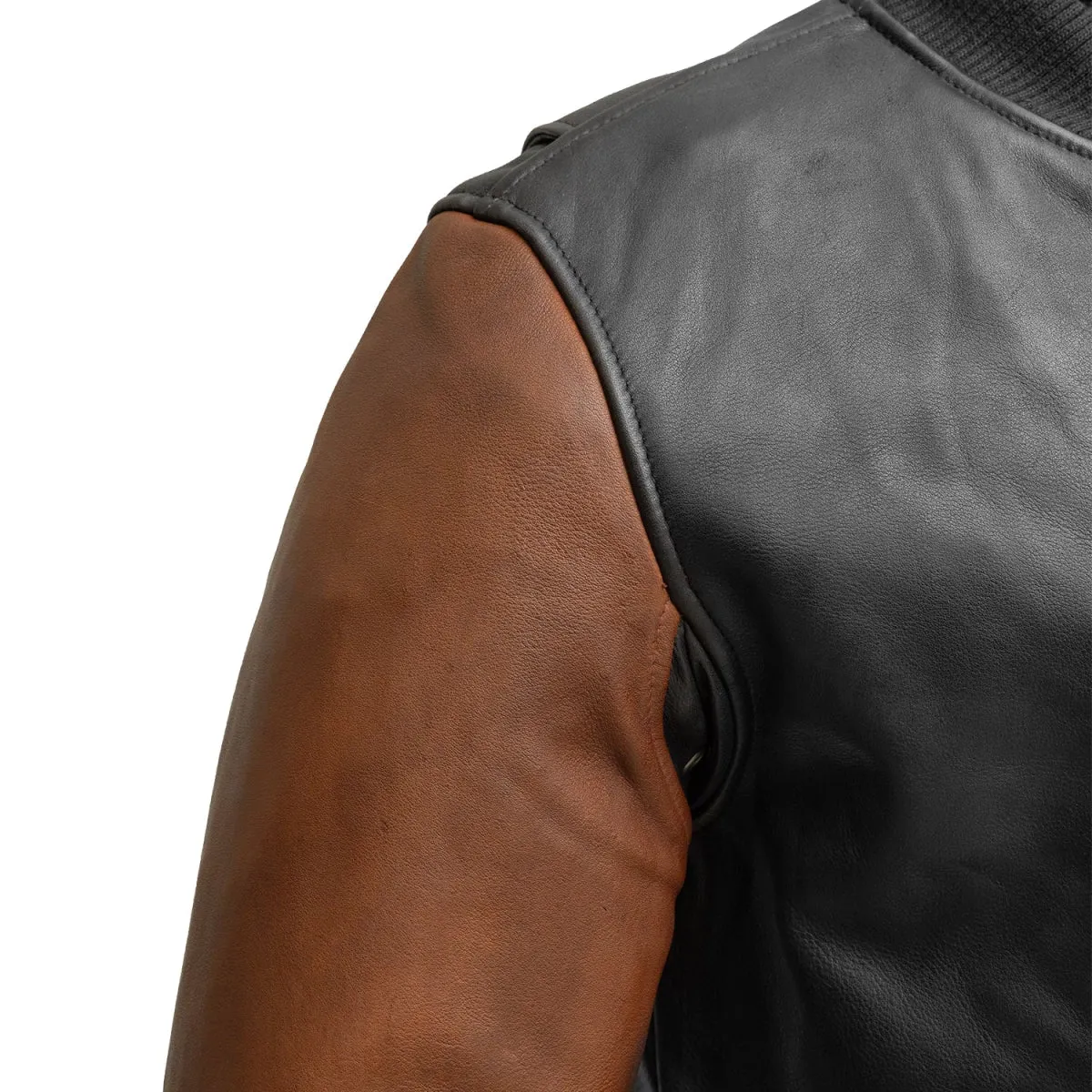 Throttle Men's Motorcycle Leather Jacket