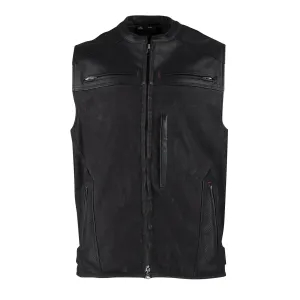 Tough As Nails™ Leather and Waxed Canvas Vest