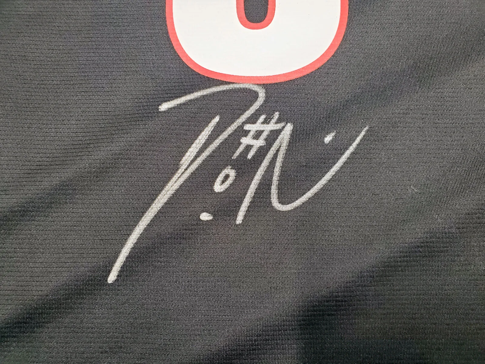 TRAIL BLAZERS DAMIAN LILLARD AUTOGRAPHED BLACK FANATICS JERSEY BECKETT 196413