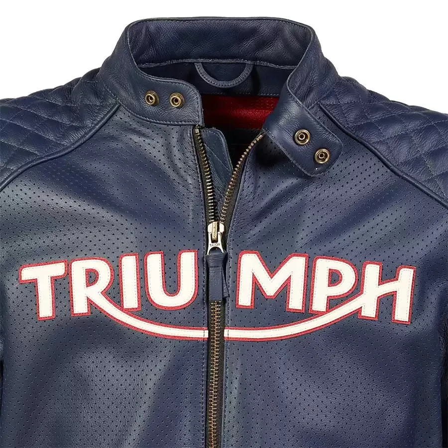 Triumph Braddan Jacket Air Race Blue