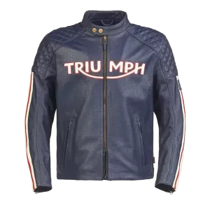 Triumph Braddan Jacket Air Race Blue