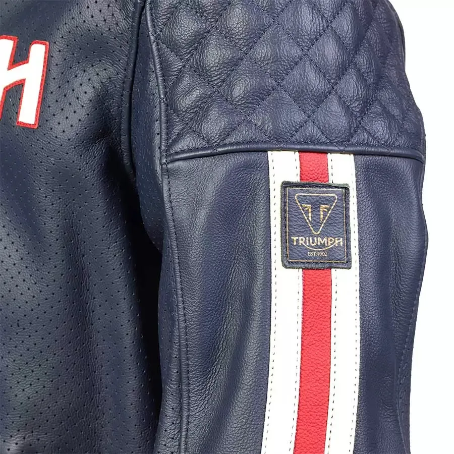 Triumph Braddan Jacket Air Race Blue